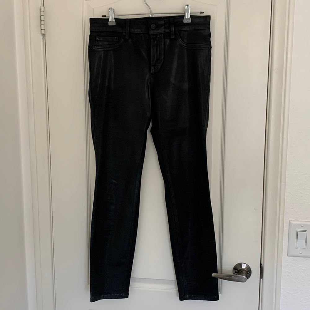 Level 99 coated jeans.
